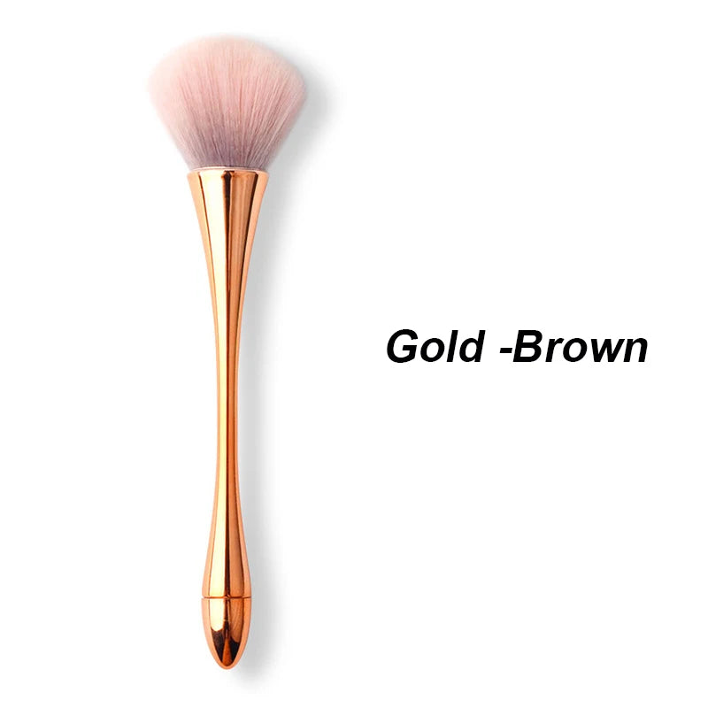 JEARLYU Nail Dust Brush – Soft Bristles & Ergonomic Handle