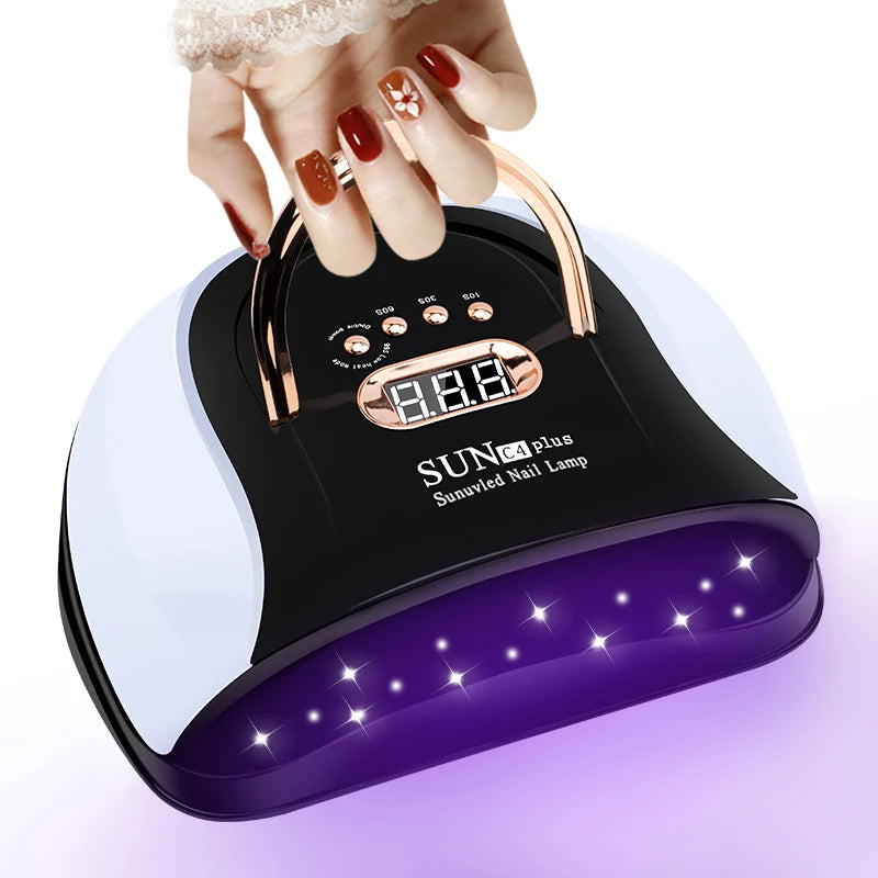 57 LED UV Nail Lamp – Fast Gel Polish Curing Dryer Auto Sensor UV Nail Lamp PRIMED