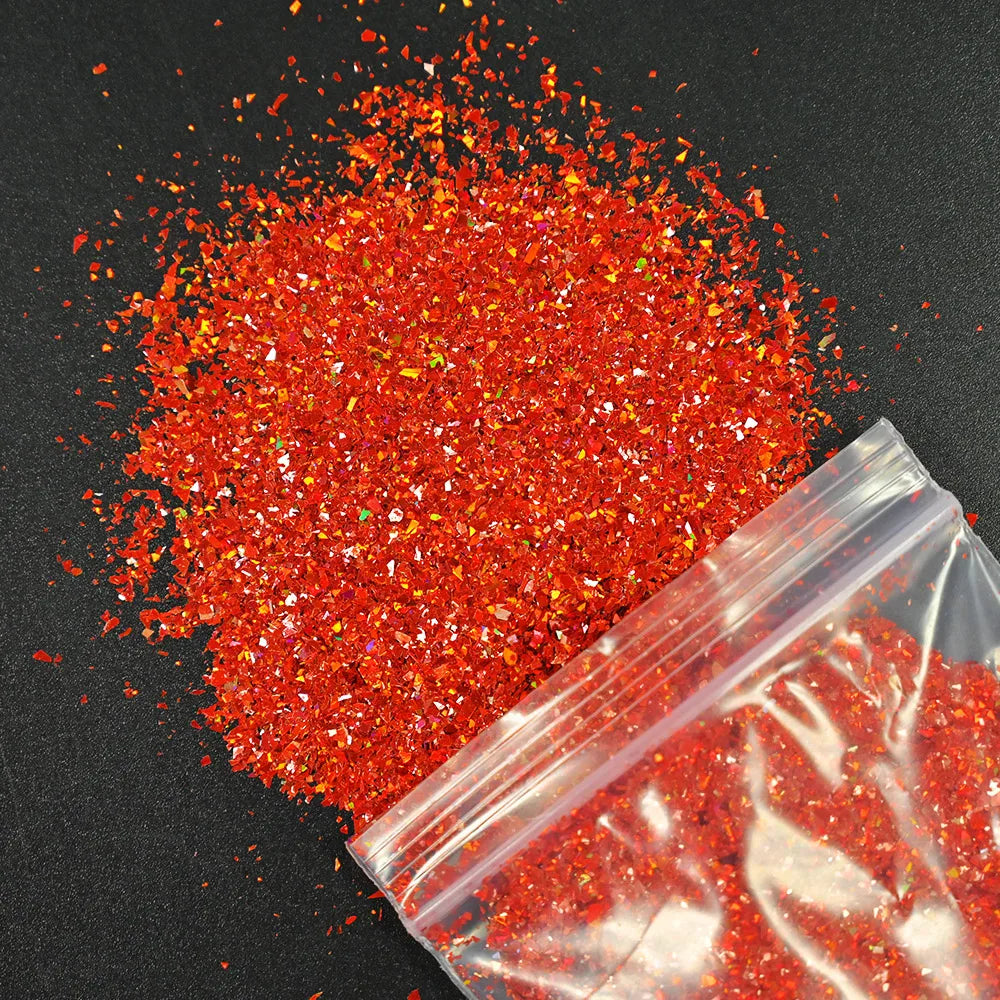 MAFANAILS 20g Diamond Pigment Nail Glitter Powder – 6 Colors