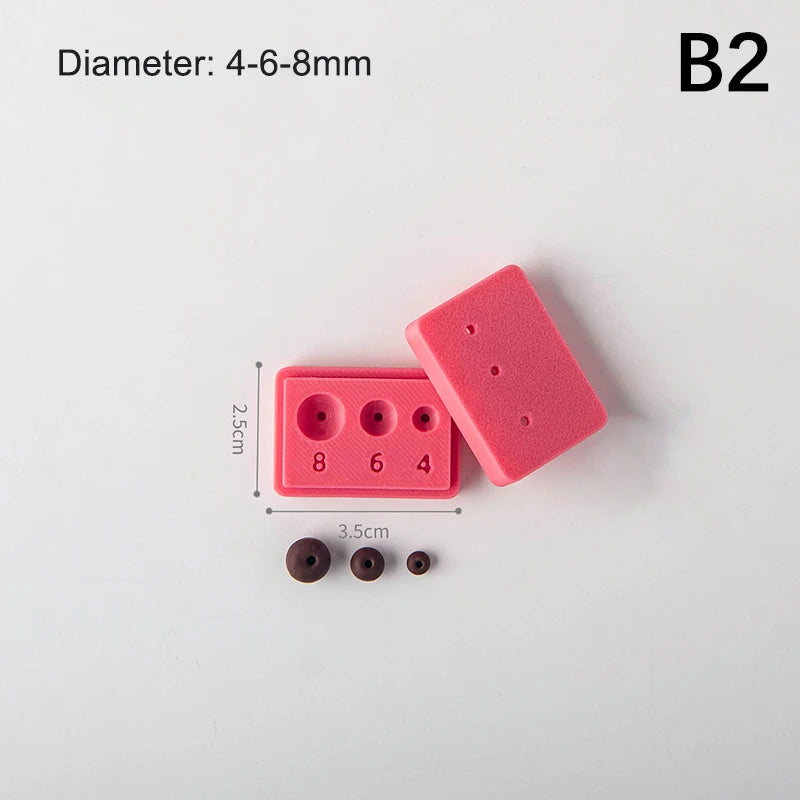 Polymer Clay Ball Maker Mold 4–15mm | DIY Jewelry Beads