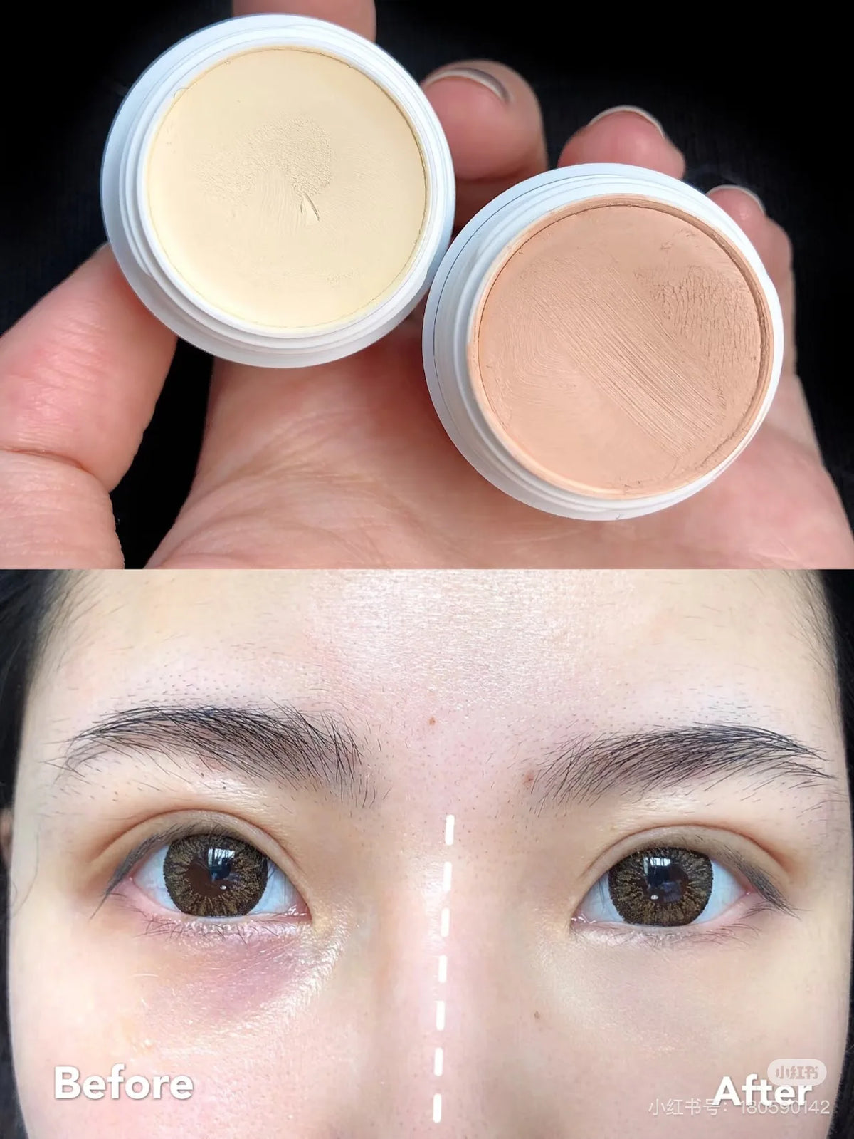 Maluwilz Waterproof Concealer Cream – Full Coverage & Highlight