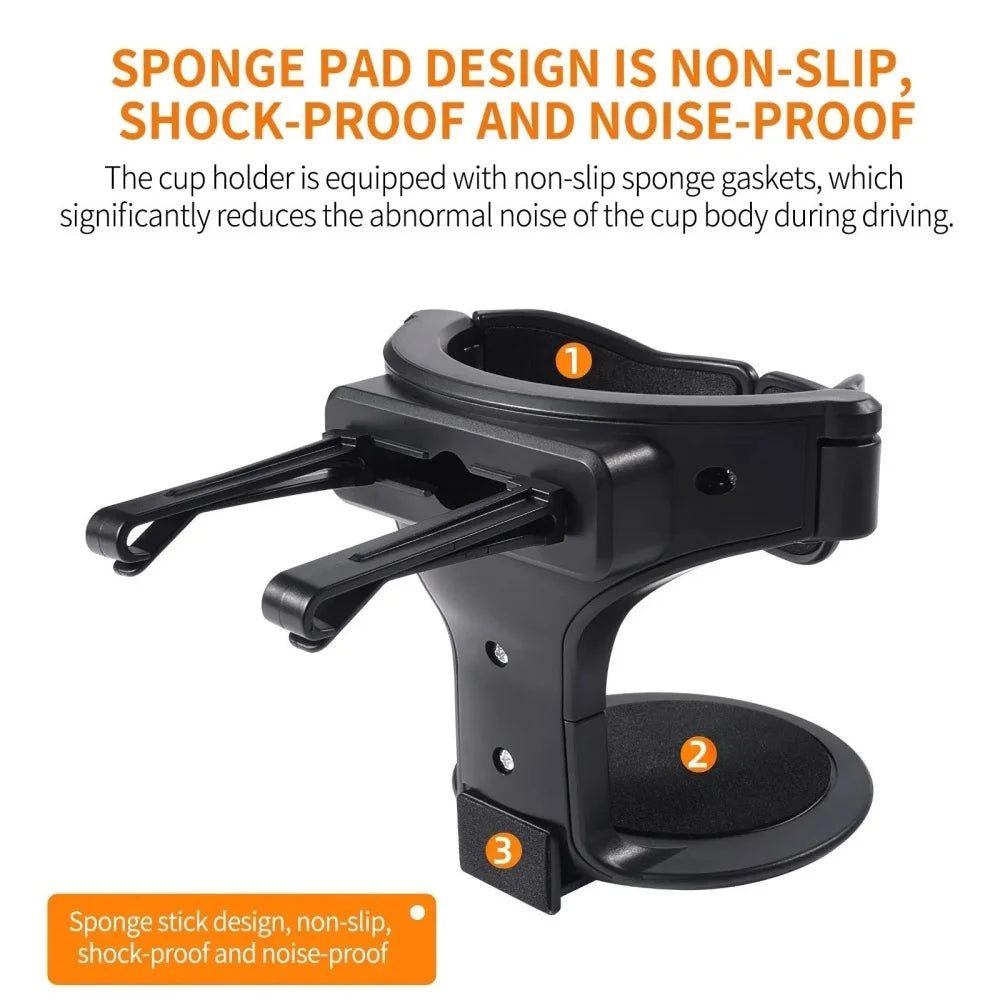 Universal Car Air Vent Cup Holder – Multifunctional Drink Stand Car Cup Holder PRIMED