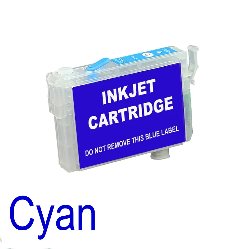 T0791–T0796 Refillable Ink Cartridges for Epson 1400 P50 PX700W Refillable Ink Cartridge PRIMED