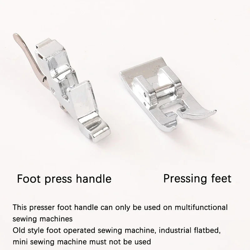 Universal Presser Foot & Snap-On Low Shank Adapter – 2pcs
