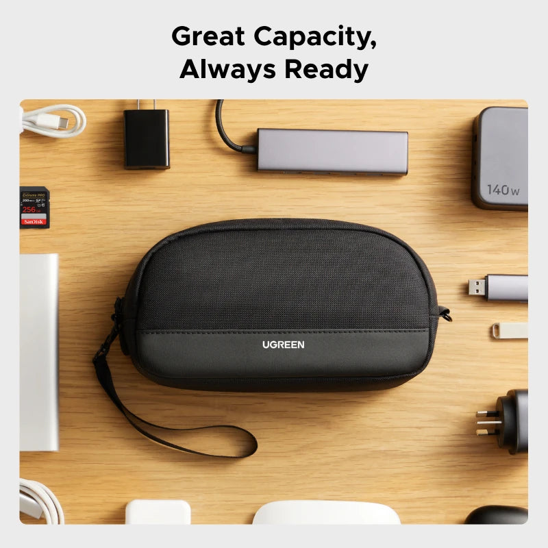 UGREEN Cable Organizer Bag S/M – Charger & Accessories Pouch Cable Organizer Bag PRIMED