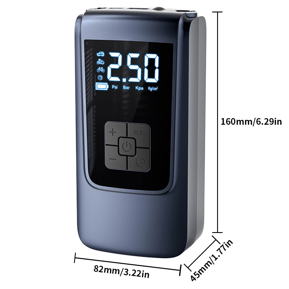 150PSI Wireless Digital Tire Inflator | Smart Air Compressor Tire Inflator PRIMED