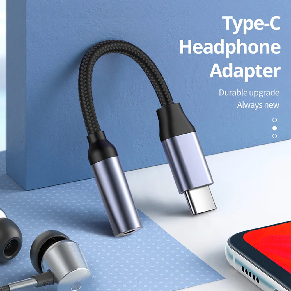 USB-C to 3.5mm Audio Adapter – iPhone 15, Samsung, Huawei Audio Jack Adapter PRIMED