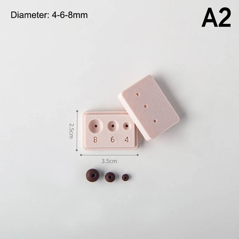 Polymer Clay Ball Maker Mold 4–15mm | DIY Jewelry Beads