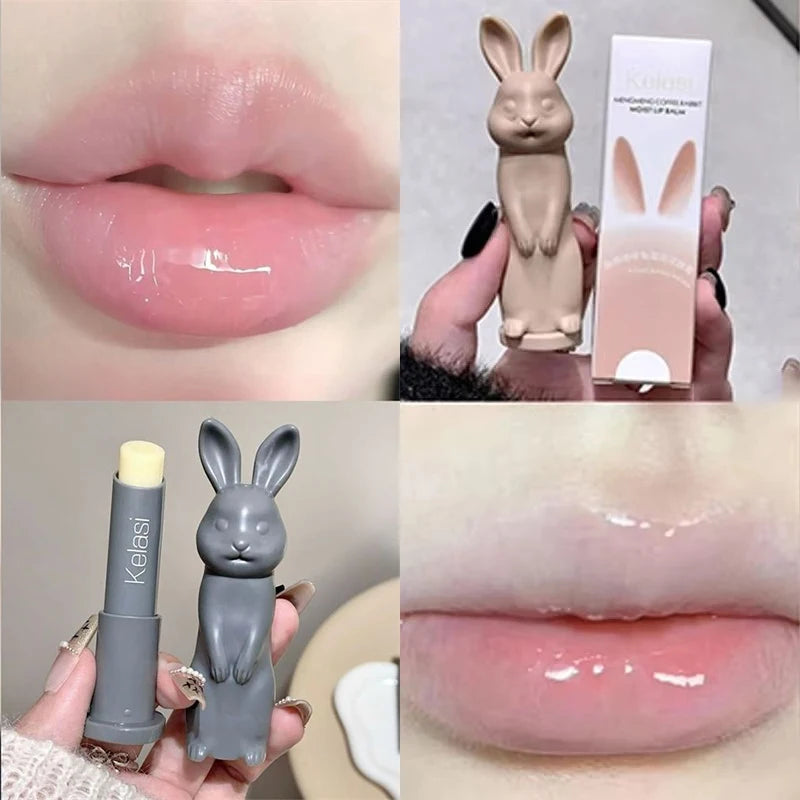 QICIY Rabbit Color-Changing Tinted Lip Balm | Moisturizing