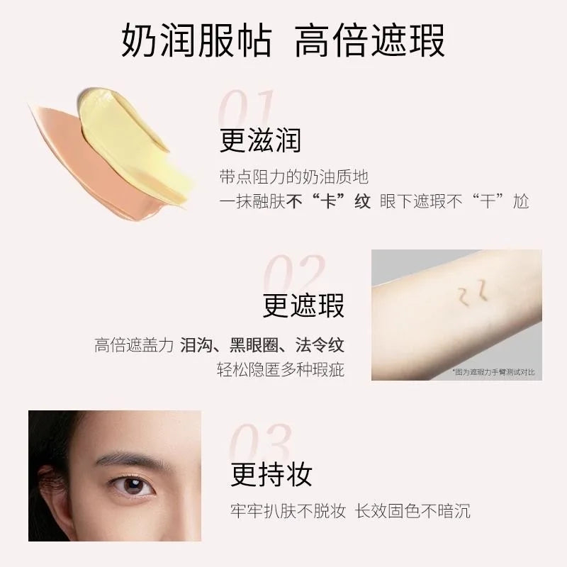 Maogeping Double Color Concealer Palette – High Coverage Cream