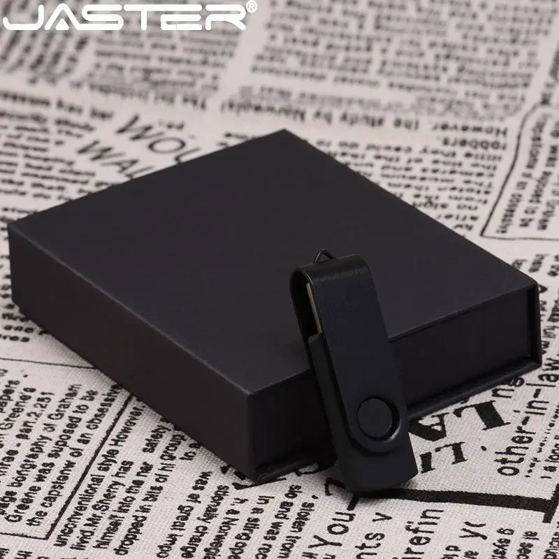 JASTER USB Flash Drive 8GB–128GB | Rotatable Memory Stick USB Flash Drive PRIMED