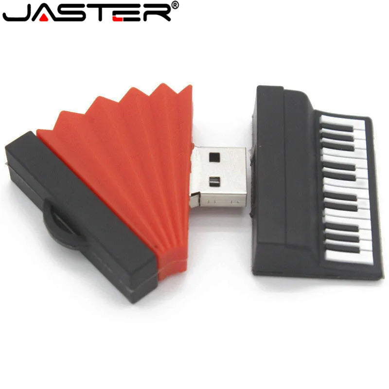 Musical Instrument USB Flash Drive 128GB | Novelty Pen Drive