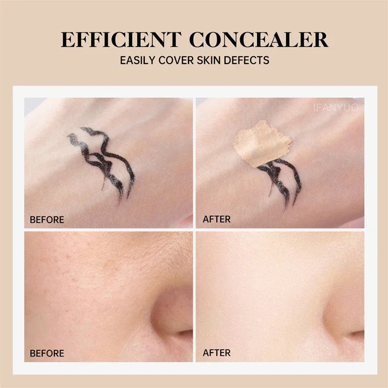 Lightweight Liquid Concealer – Waterproof & Long-Lasting