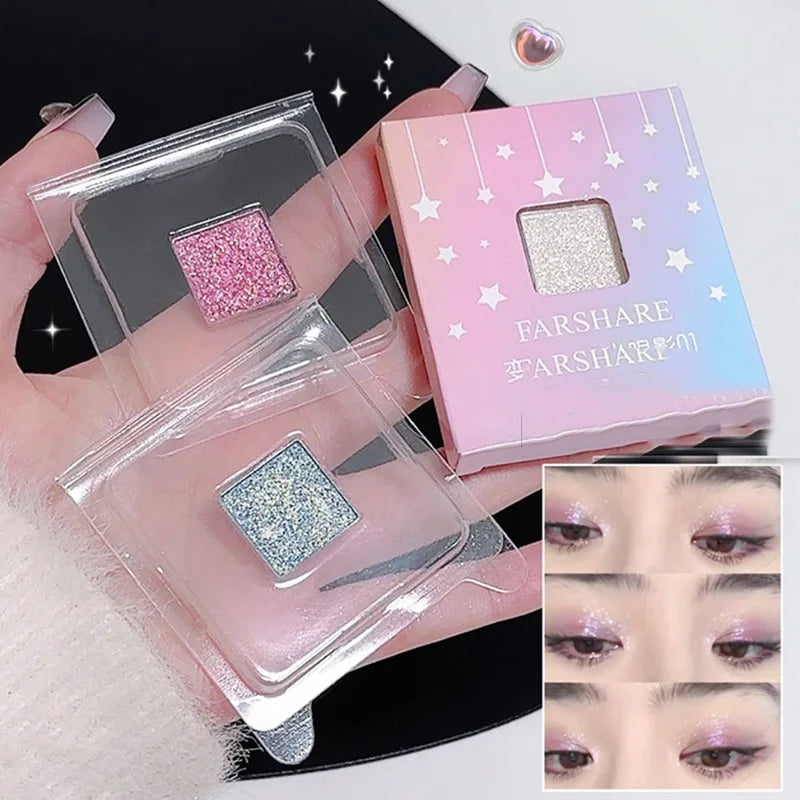Diamond Highlighter Powder – Chameleon Eyeshadow & Face Glow Face Highlighter Powder PRIMED