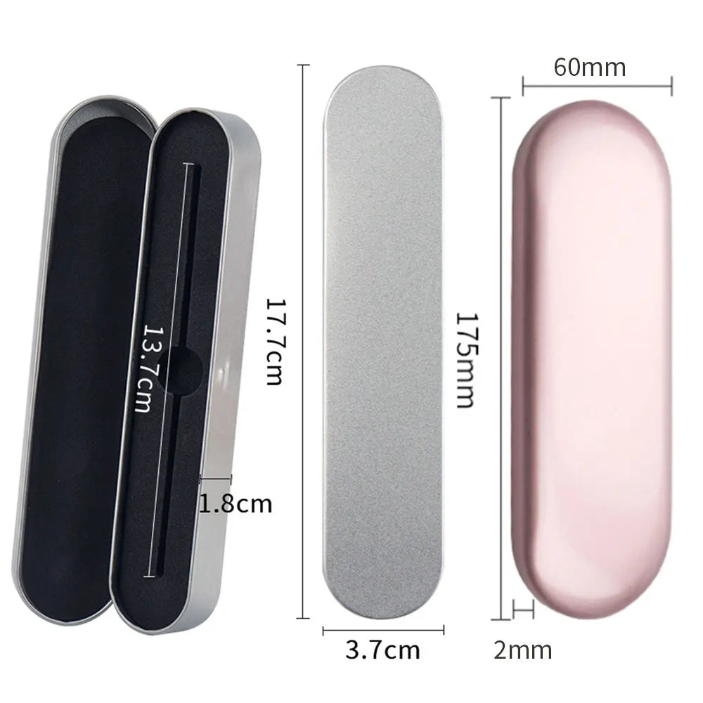 Magnetic Tinplate Eyelash Tweezer Case | Lash Storage Box Tweezer Storage Case PRIMED