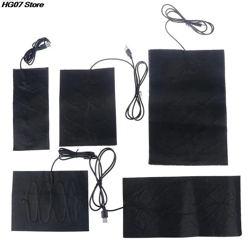 USB 5V Carbon Fiber Heating Pad – Flexible Electric Heat Mat