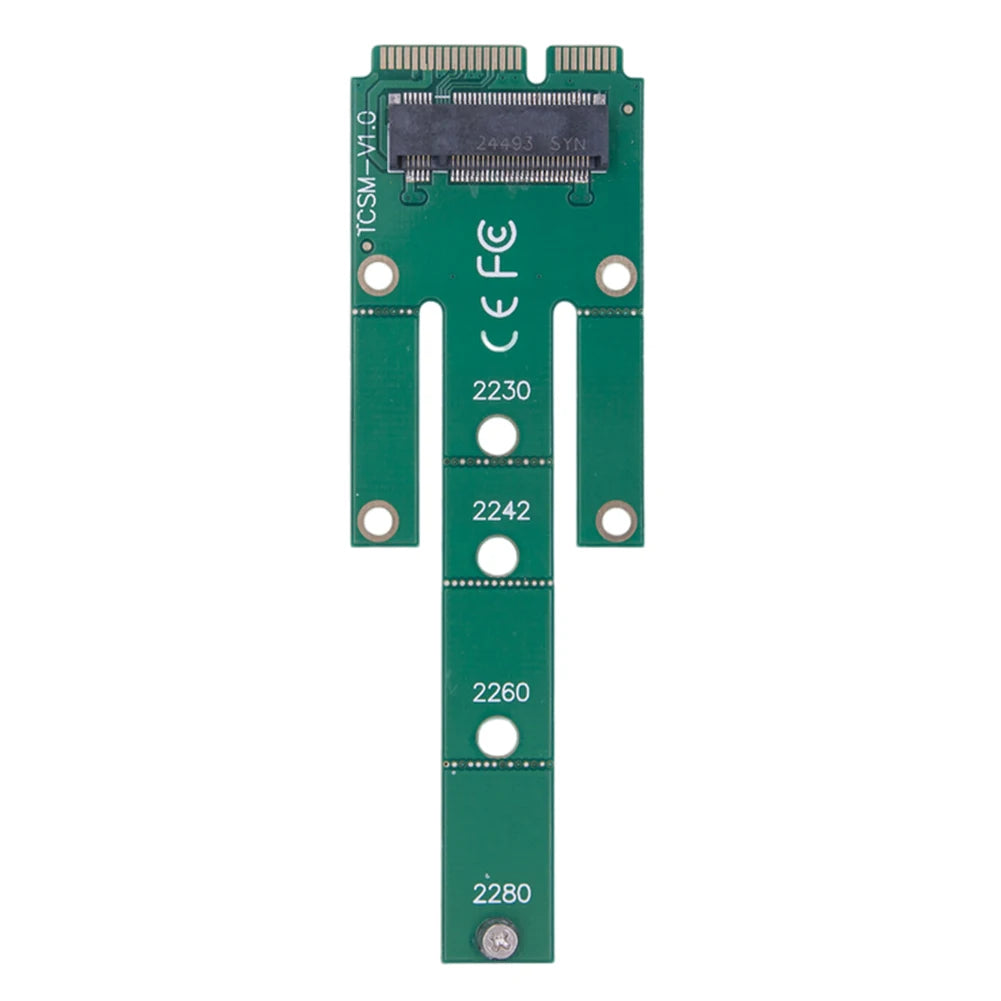 mSATA to M.2 NGFF SSD Adapter Card | 2242/2260/2280 SSD Adapter Card PRIMED NGFF to MSATA