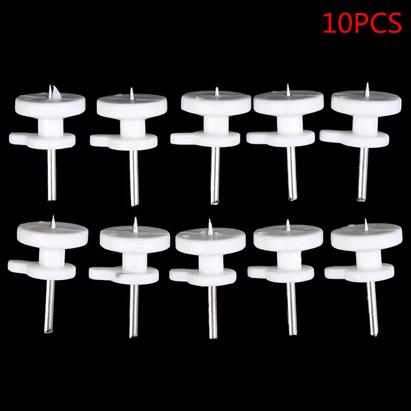 10-Pack Invisible Nail Wall Hooks – Picture Frame Hanger Wall Hanger Hooks PRIMED