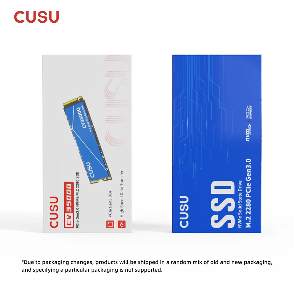 CUSU M.2 NVMe SSD 256GB–2TB PCIe 3.0 2280 | Laptop & Desktop NVMe Solid State Drive PRIMED