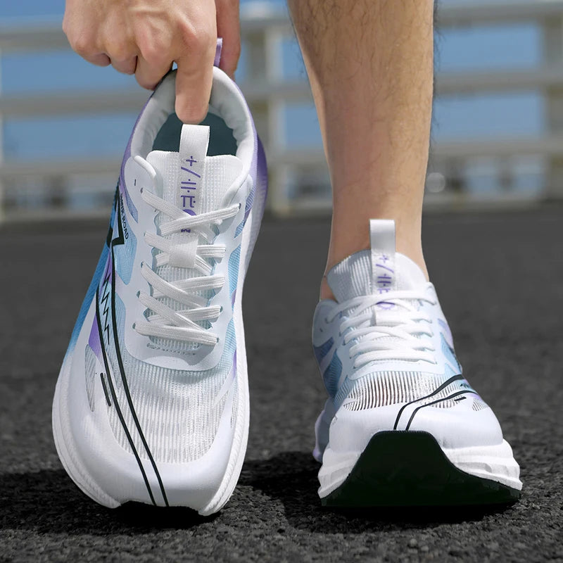 LETCOMFIT Wide Toe Box Running Shoes | Carbon Plate Sneakers Running Sneakers PRIMED