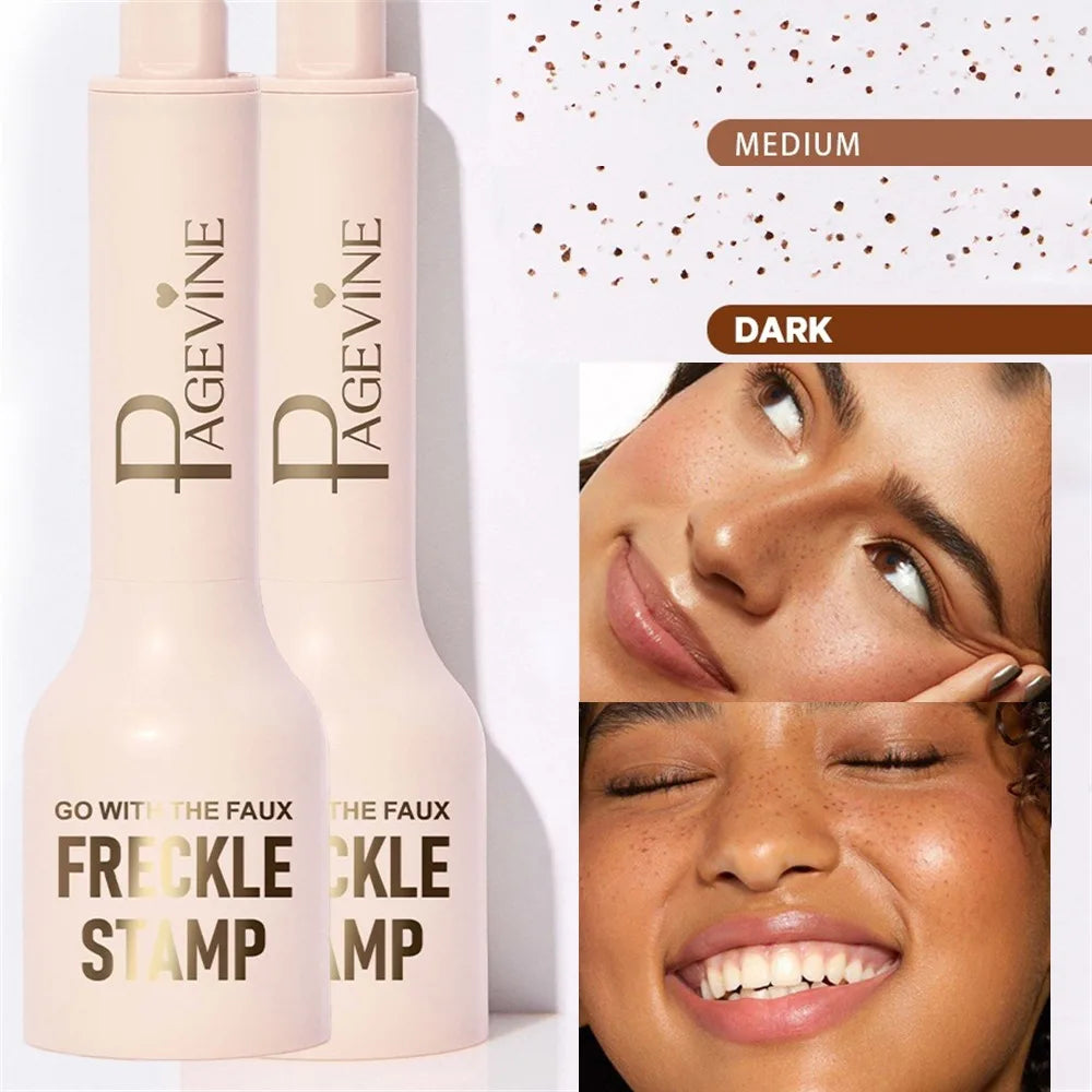 Dual-Head Freckle Stamp Pen – Waterproof Natural Makeup
