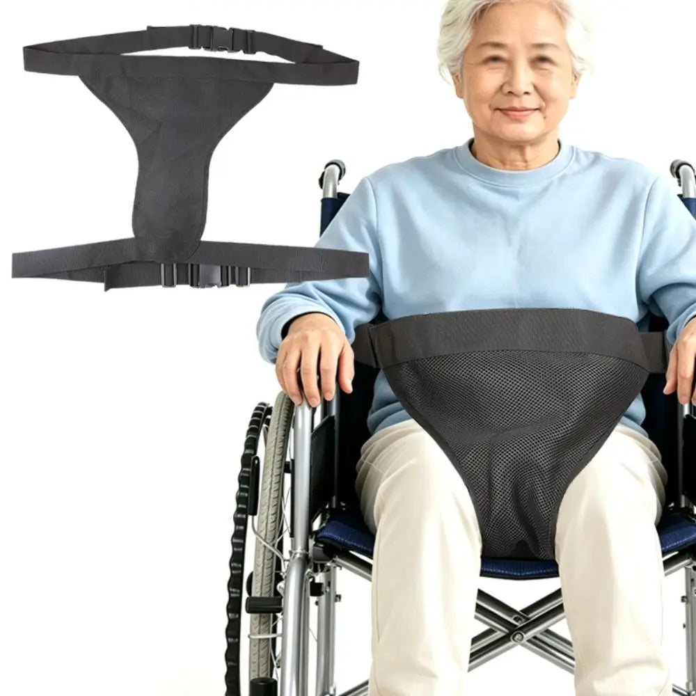 Quick-Release Wheelchair Safety Belt | Padded Adjustable Harness