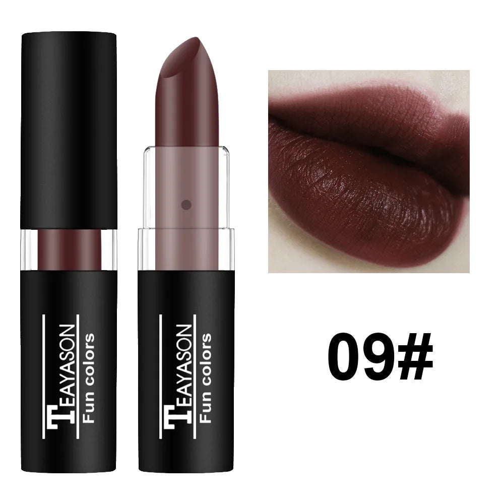Velvet Matte Lipstick Bold Colors – Waterproof Long-Lasting