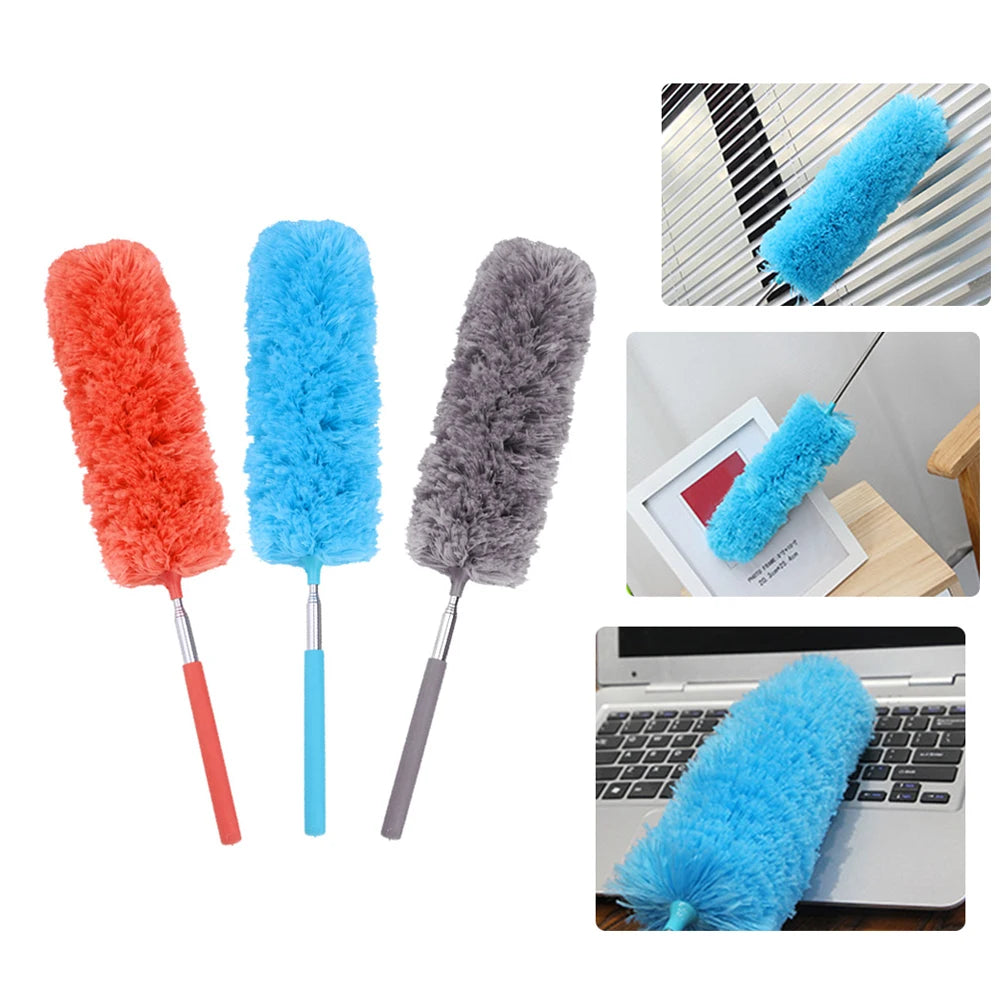 Extendable Microfiber Duster | Telescoping Adjustable Handle Microfiber Duster PRIMED