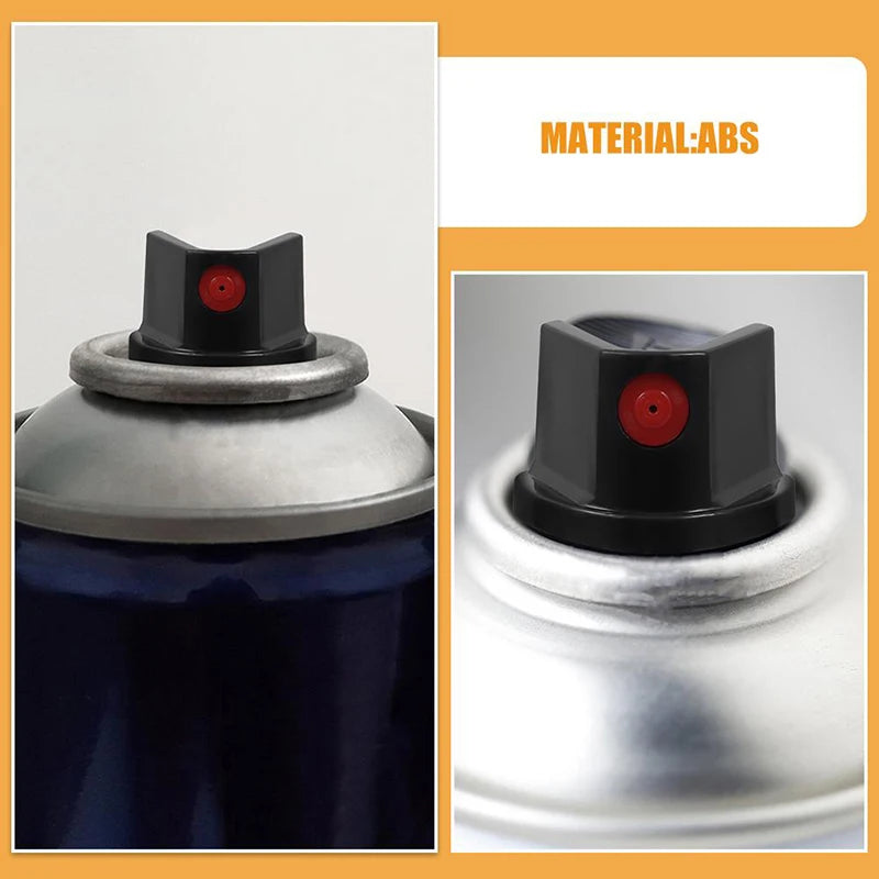 10-Pack Fat Dot Spray Paint Caps – Aerosol Nozzle Replacements