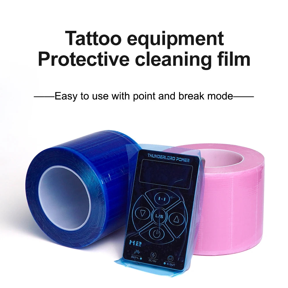 Tattoo Machine Protection Film – Electrostatic PVC, 3 Colors