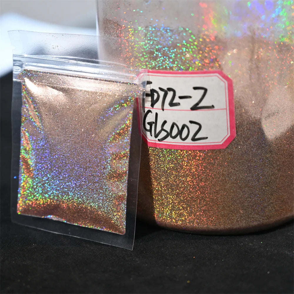 Ultra Fine Holographic Nail Glitter Powder 0.2mm | 5/10g Bulk