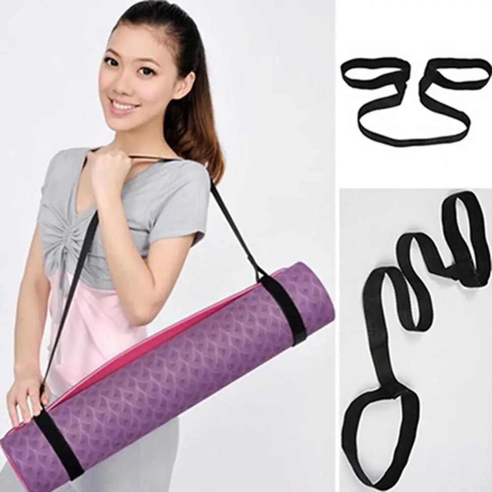 Yoga Mat Carry Sling – Durable Fabric Shoulder Strap Carrier Yoga Mat Carrier PRIMED