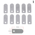 10-Pack Aluminum Valve Plates for Silent Oil-Free Air Compressors