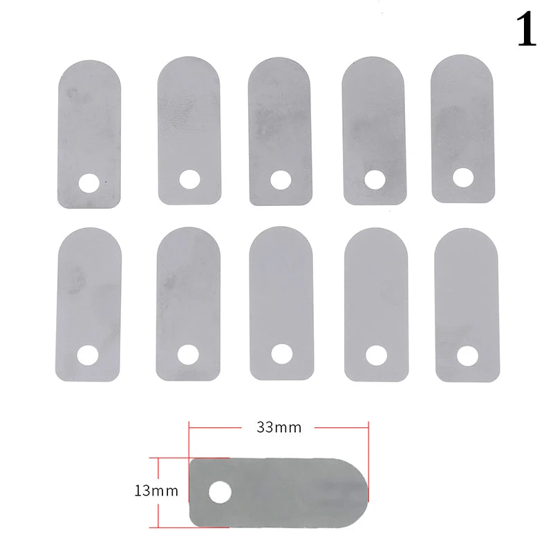 10-Pack Aluminum Valve Plates for Silent Oil-Free Air Compressors