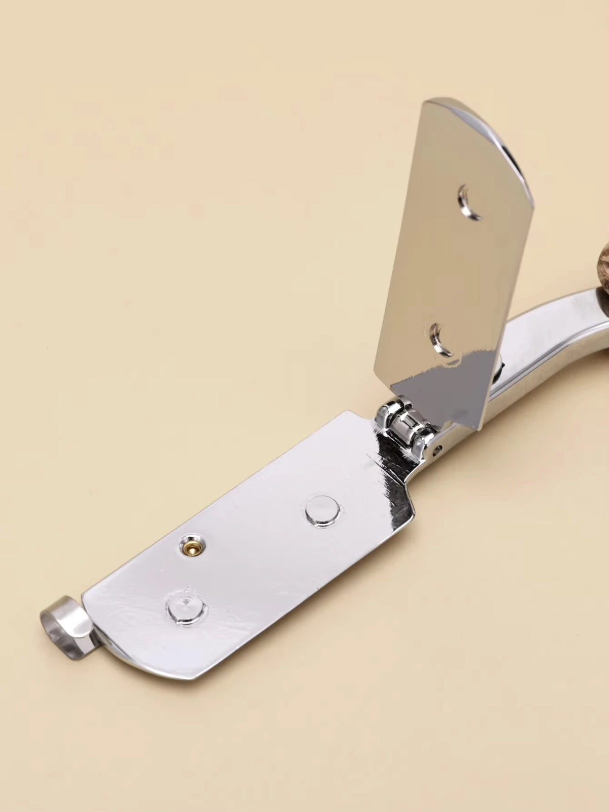 Straight Edge Folding Razor – Stainless Steel Barber Shaver
