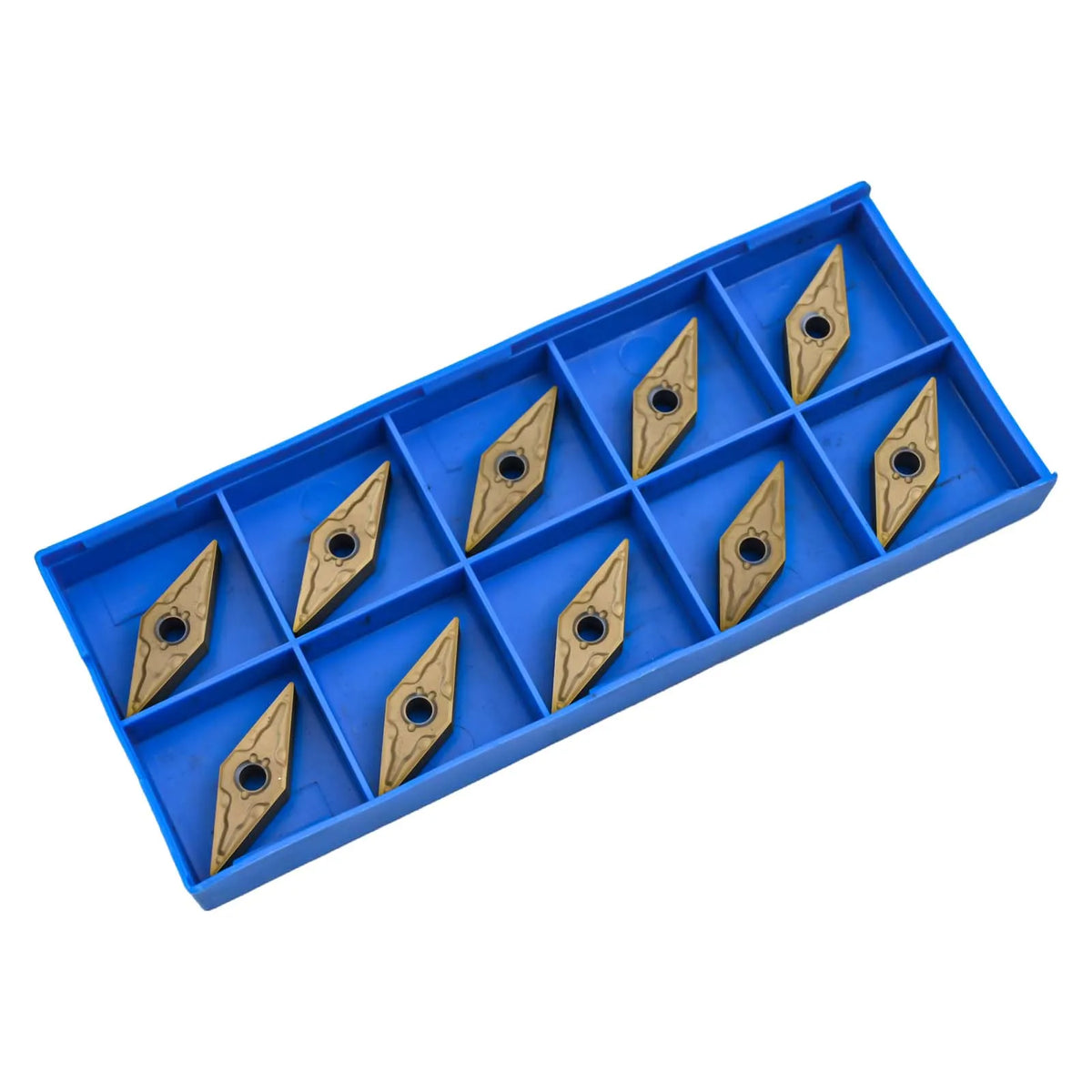 VNMG160404 Carbide Lathe Turning Inserts 10-Pack | DAZZLEEX