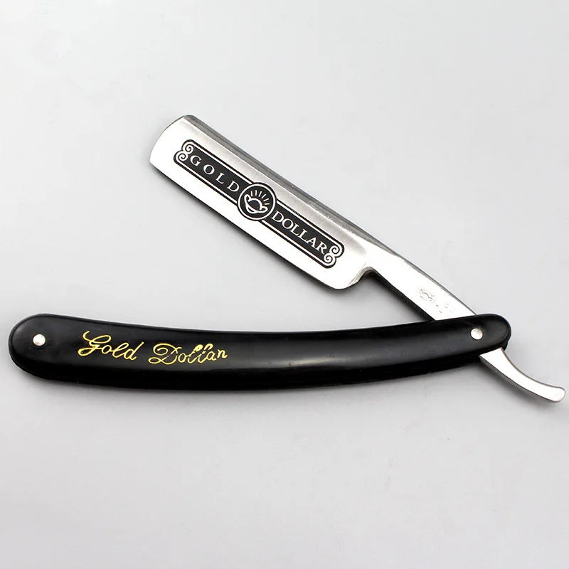Stainless Steel Straight Edge Razor – Barber Shave R66