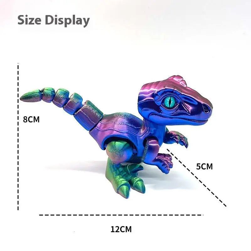 3D Printed Dinosaur Model Toy – Resin Desktop Figurine Dinosaur Model Figurine PRIMED