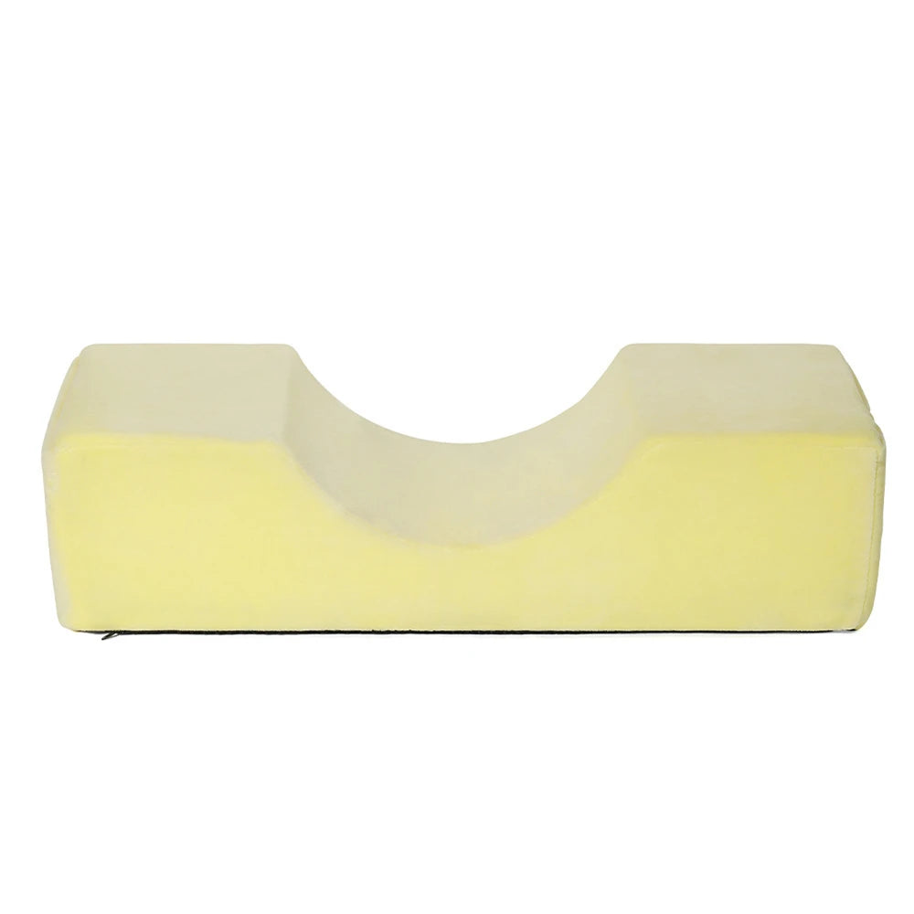 Professional Memory Foam Lash Extension & Lifting Pillow Lash Extension Pillow PRIMED yellow