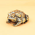 Feng Shui Money Toad Brass Ornament – Lucky Wealth Decor