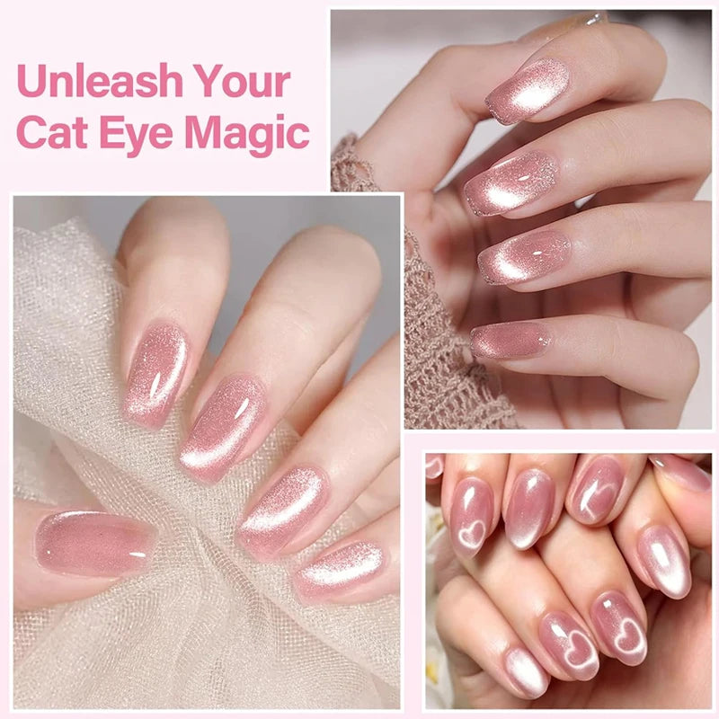 U-Shaped Cat Eye Nail Magnet Guide Tool | DIY Gel Polish