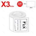 Marklife P50 Bluetooth Thermal Label Printer | Portable Label Maker Thermal Label Printer PRIMED 3Rolls 40-30mm