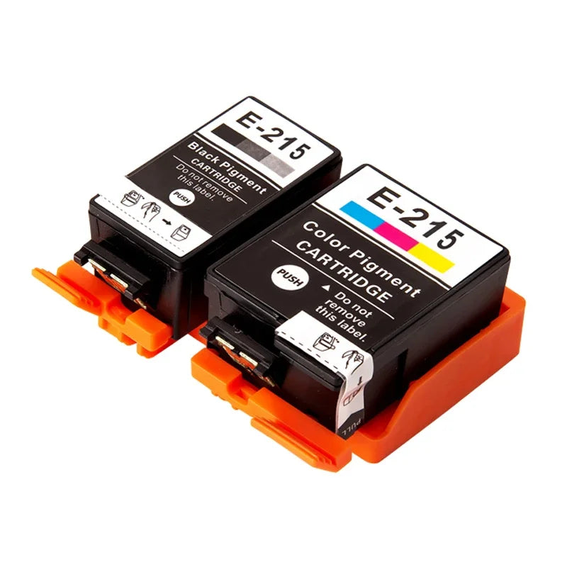 T215 Compatible Ink Cartridge for Epson WF-100 WF-100W Ink Cartridge PRIMED 1set