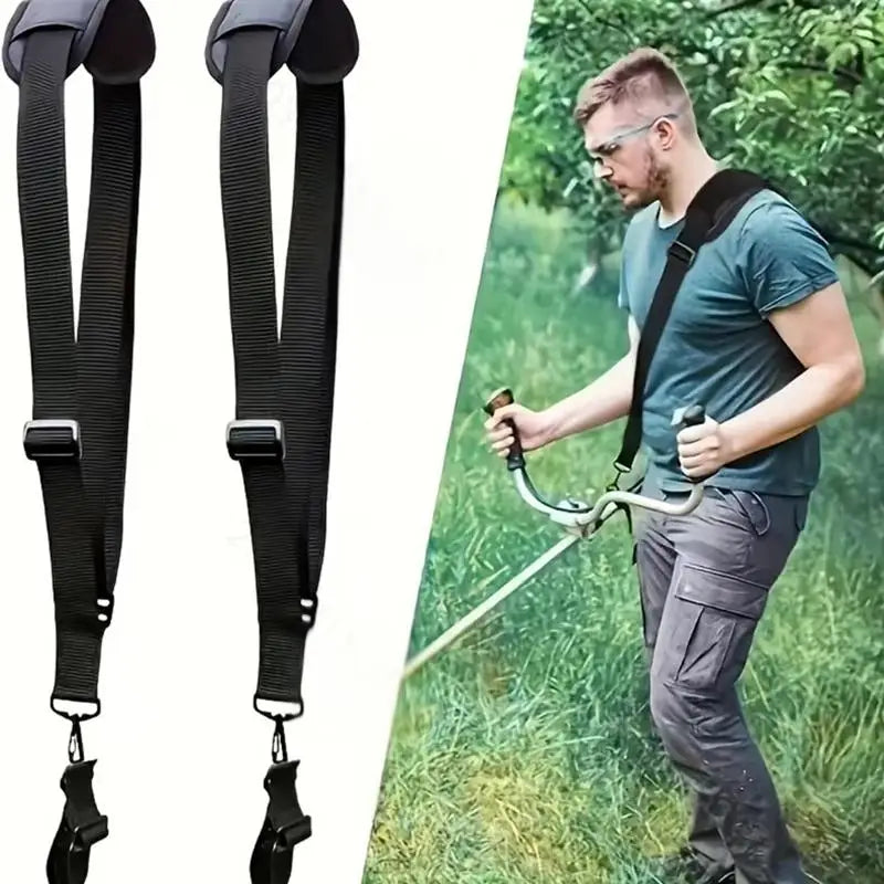 Adjustable Brush Cutter Shoulder Harness | Padded Trimmer Strap Trimmer Shoulder Harness PRIMED