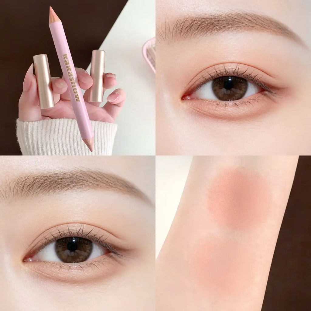 Double-Ended Lying Silkworm Pencil | Eye Brightener Stick Eye Highlighter Pencil PRIMED 1Pcs 2g and 2g