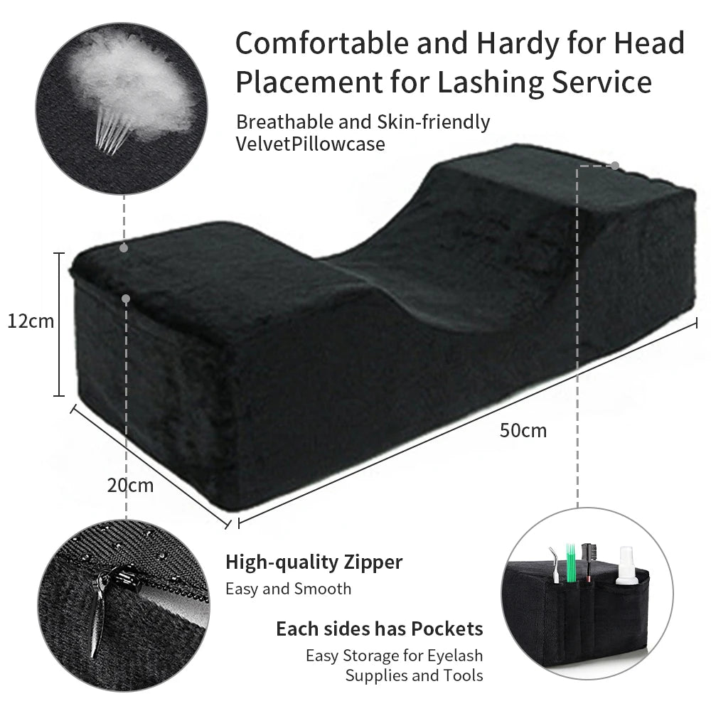 Professional Memory Foam Lash Extension & Lifting Pillow Lash Extension Pillow PRIMED