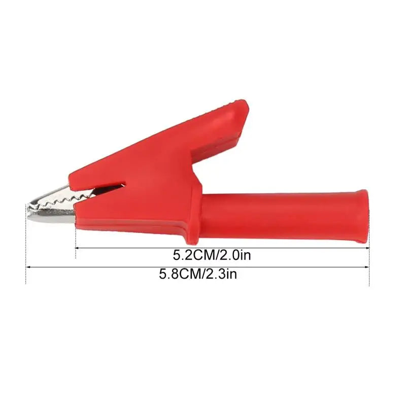 Nickel-Plated Copper Alligator Clip – Insulated Color-Coded Electrical Test Clip PRIMED