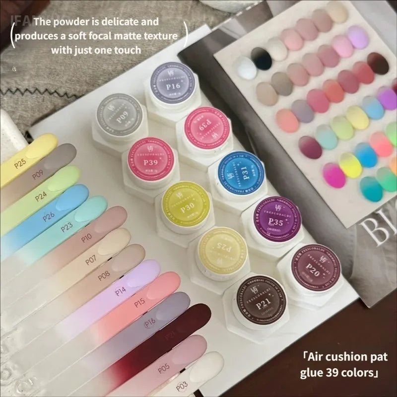 Air Cushion Patting Nail Gel – Gradient Ombre UV LED Polish Nail Art Gel PRIMED