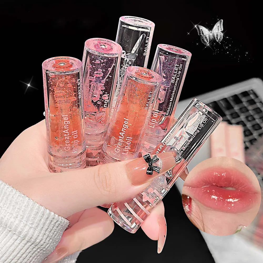 Crystal Lip Gloss Oil – Plumping, Moisturizing & Shiny Lip Gloss Oil PRIMED