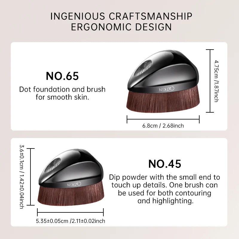 CATKIN Flat Top Foundation Brush – Soft & Cruelty-Free